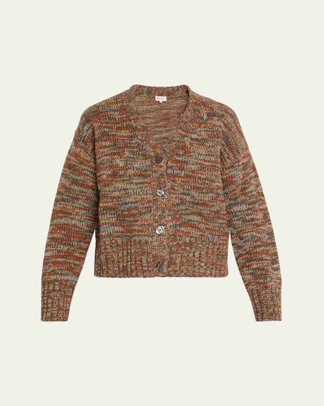 The Raffa Wool-Cashmere Cardigan